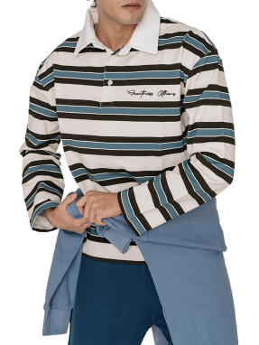 UNISEX POLO ΜΠΛΟΥΖΑ | Μπλε XL