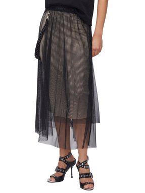 ΜΙΝΤΙ ΦΟΥΣΤΑ ΜΕ ΤΟΥΛΙ | Μπεζ M