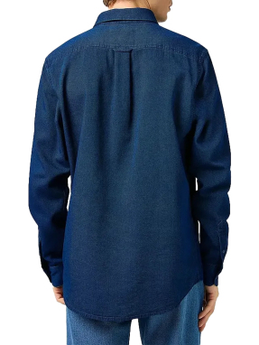 ΑΝΔΡΙΚΟ ΠΟΥΚΑΜΙΣΟ ΜΕ ΛΟΓΟΤΥΠΟ | Μπλε Σκούρο S