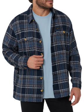 ΑΝΔΡΙΚΟ ΚΑΡΟ ΠΟΥΚΑΜΙΣΟ | Μπλε Σκούρο M