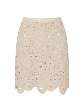 ΜΙΝΙ ΦΟΥΣΤΑ | Εκρού EU 40