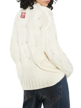 ΓΥΝΑΙΚΕΙΟ ΠΟΥΛΟΒΕΡ P. TERZINI χ MAX & Co | Εκρού XS