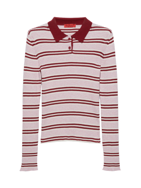 ΓΥΝΑΙΚΕΙΑ ΠΛΕΚΤΗ POLO ΜΠΛΟΥΖΑ | Κόκκινο S