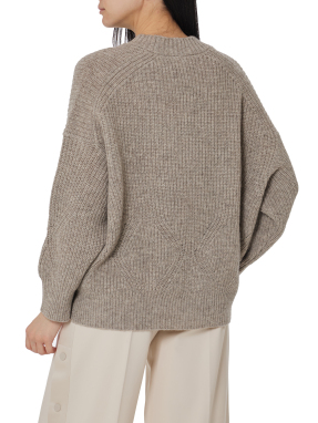 ΓΥΝΑΙΚΕΙΑ ΠΛΕΚΤΗ ΖΑΚΕΤΑ | Γκρι Ανοιχτό XS