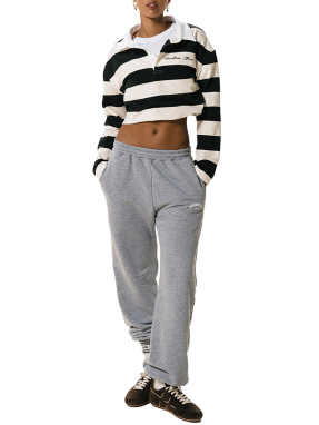 UNISEX POLO ΜΠΛΟΥΖΑ | Ασπρόμαυρη XL