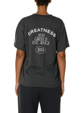 UNISEX T-SHIRT | Γκρι Σκούρο XL