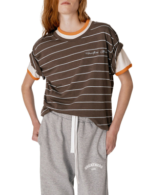 UNISEX T-SHIRT | Καφέ XL