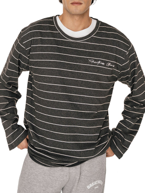 UNISEX ΜΑΚΡΥΜΑΝΙΚΗ ΜΠΛΟΥΖΑ | Γκρι Σκούρο M