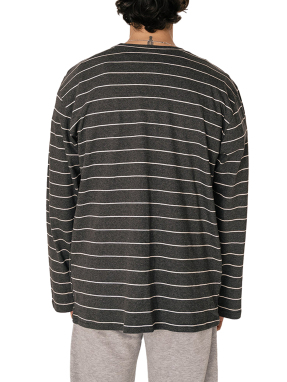 UNISEX ΜΑΚΡΥΜΑΝΙΚΗ ΜΠΛΟΥΖΑ | Γκρι Σκούρο M