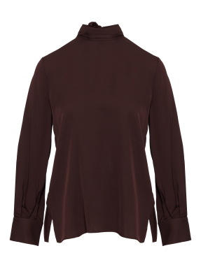 ΓΥΝΑΙΚΕΙΟ ΤΟΠ | Καφέ Σκούρο M