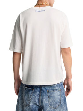 ΑΝΔΡΙΚΟ T-SHIRT SMILEY X D2 | Λευκό XL