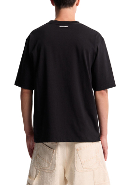 ΑΝΔΡΙΚΟ T-SHIRT ICONIQUE | Μαύρο S