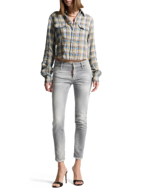 ΓΥΝΑΙΚΕΙΟ DENIM ΠΑΝΤΕΛΟΝΙ | Γκρι IT 44