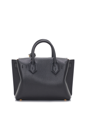 ΓΥΝΑΙΚΕΙΑ ΔΕΡΜΑΤΙΝΗ ΤΣΑΝΤΑ ΧΕΙΡΟΣ MILLA TOTE SMALL | Μαύρο