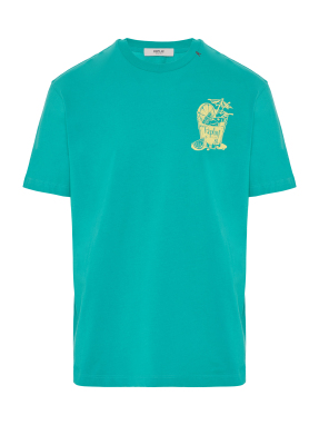 ΑΝΔΡΙΚΟ T-SHIRT | Τυρκουάζ XL