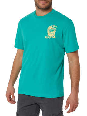 ΑΝΔΡΙΚΟ T-SHIRT | Τυρκουάζ XL