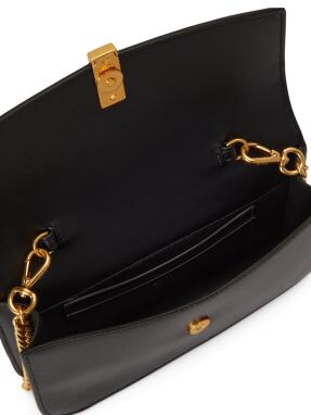 ΓΥΝΑΙΚΕΙΑ ΔΕΡΜΑΤΙΝΗ ΤΣΑΝΤΑ ΩΜΟΥ | Μαύρο