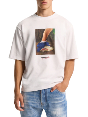 FELIX CHESTER x D2 ΑΝΔΡΙΚΟ T-SHIRT | Λευκό XXL