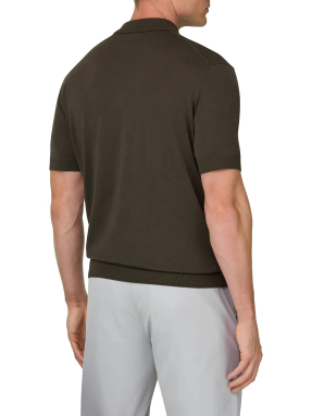 ΑΝΔΡΙΚΟ ΜΑΛΛΙΝΟ T-SHIRT | Καφέ Σκούρο XL