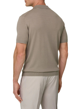 ΑΝΔΡΙΚΟ ΜΑΛΛΙΝΟ T-SHIRT | Μπεζ Σκούρο XXL