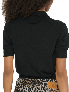 ΓΥΝΑΙΚΕΙΑ ΜΑΛΛΙΝΗ POLO ΜΠΛΟΥΖΑ | Μαύρο M
