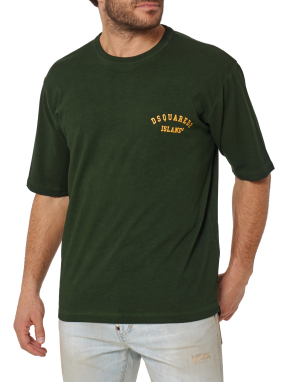 ΑΝΔΡΙΚΟ T-SHIRT | Πράσινο Σκούρο XL