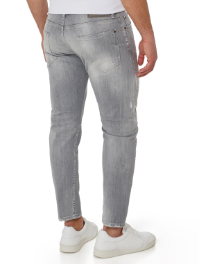 ΑΝΔΡΙΚΟ DENIM ΠΑΝΤΕΛΟΝΙ | Γκρι Ανοιχτό IT 52