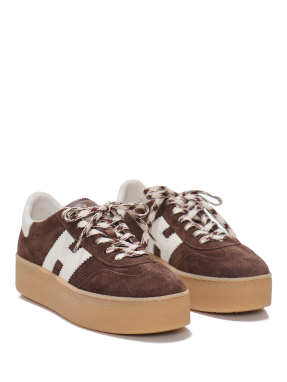 ΓΥΝΑΙΚΕΙΑ SNEAKERS LOW H698 | Καφέ Σκούρο 41