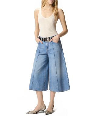 ΓΥΝΑΙΚΕΙΟ DENIM ΠΑΝΤΕΛΟΝΙ BURKINA | Γαλάζιο 26