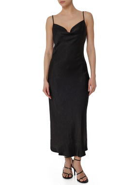 ΜΙΝΤΙ ΦΟΡΕΜΑ ΜΕ ΣΤΡΑΣΑΚΙΑ | Μαύρο S