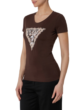 ΓΥΝΑΙΚΕΙΟ T-SHIRT | Καφέ M