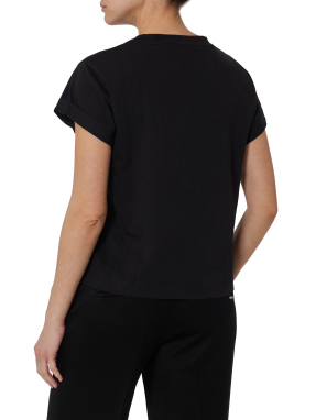 ΓΥΝΑΙΚΕΙΟ T-SHIRT | Μαύρο S