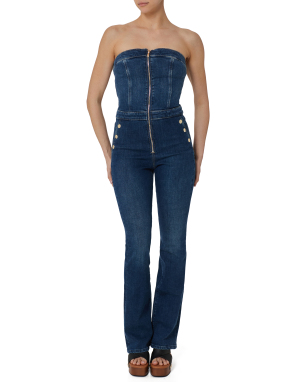 ΓΥΝΑΙΚΕΙΑ DENIM ΟΛΟΣΩΜΗ ΦΟΡΜΑ | Μπλε Σκούρο 29/34