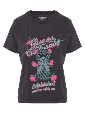 ΓΥΝΑΙΚΕΙΟ T-SHIRT ΜΕ ΤΥΠΩΜΑ | Μαύρο S