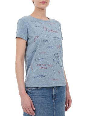 ΓΥΝΑΙΚΕΙΟ T-SHIRT | Γαλάζιο M