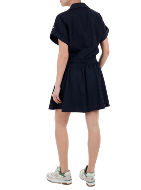 ΜΙΝΙ ΦΟΡΕΜΑ ΜΕ ΓΙΑΚΑ | Μπλε Σκούρο S