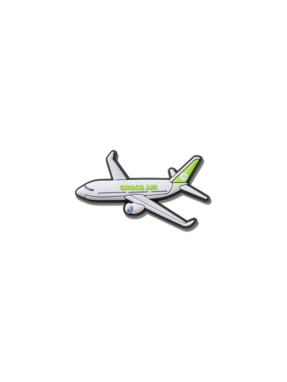 JIBBITZ™ CHARMS CROCS COMMERCIAL AIRPLANE | Λευκό UNIQUE ONE SIZE