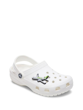 JIBBITZ™ CHARMS CROCS COMMERCIAL AIRPLANE | Λευκό UNIQUE ONE SIZE
