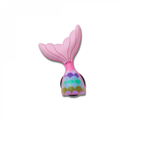 JIBBITZ™ CHARMS 3D MERMAID TAIL | Ροζ UNIQUE ONE SIZE