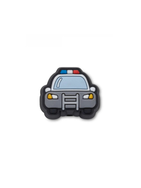 JIBBITZ™ CHARMS TINY POLICE CAR | Γκρι UNIQUE ONE SIZE