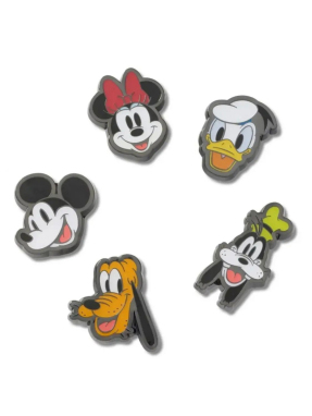 JIBBITZ™ CHARMS MICKEY AND FRIENDS ELEVATED 5PCK | Πολύχρωμο UNIQUE ONE SIZE