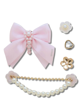 JIBBITZ™ CHARMS GORGEOUS PEARLS 5 PACK | Πολύχρωμο UNIQUE ONE SIZE