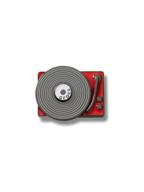 JIBBITZ™ CHARMS SPINNING RECORD PLAYER | Γκρι UNIQUE ONE SIZE