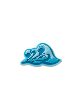 JIBBITZ™ CHARMS TRIPLE BIG WAVE | Μπλε UNIQUE ONE SIZE