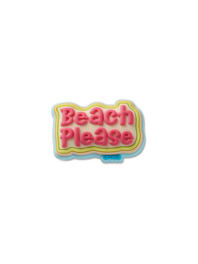 JIBBITZ™ CHARMS BEACH PLEASE | Ροζ Σκούρο UNIQUE ONE SIZE