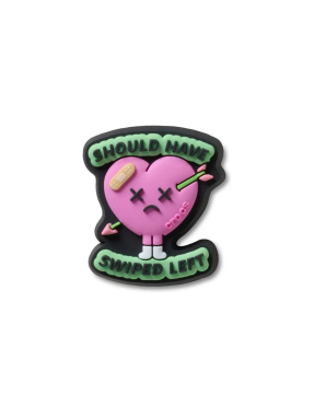 JIBBITZ™ CHARMS SHOULD HAVE SWIPED LEFT | Πολύχρωμο UNIQUE ONE SIZE