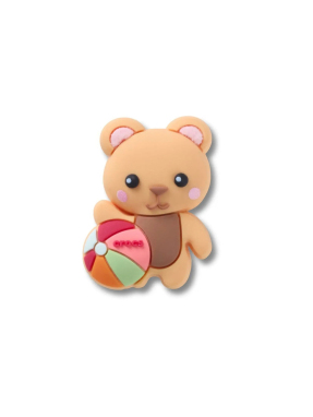 JIBBITZ™ CHARMS CUTIE BEACH BEAR | Μπεζ UNIQUE ONE SIZE
