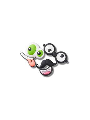 JIBBITZ™ CHARMS MAKE YOUR OWN FACES 5 PACK | Πολύχρωμο UNIQUE ONE SIZE