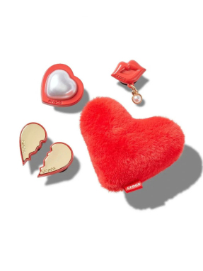 JIBBITZ™ CHARMS RED VALENTINES 5 PACK | Κόκκινο UNIQUE ONE SIZE