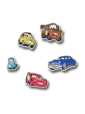 JIBBITZ™ CHARMS PIXAR CARS 5PCK | Πολύχρωμο UNIQUE ONE SIZE